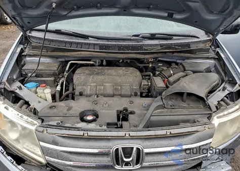 2013 Honda Odyssey Exl из США, поврежденный, VIN 5FNRL5H6XDB012099